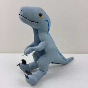 Jurassic World Dominion Blue Velociraptor Plush Toy Stuffed Animal